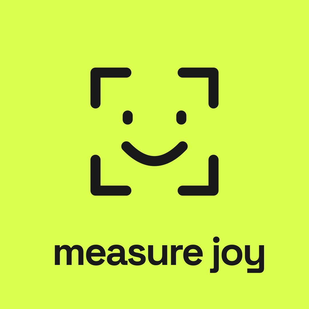 Measure Joy acid yellow social avatar